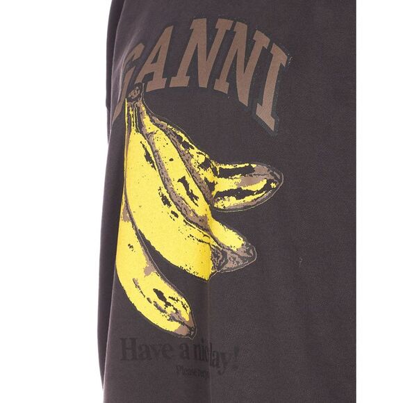 Ganni Women Vintage Wash Hoodie - Picture 3 of 4